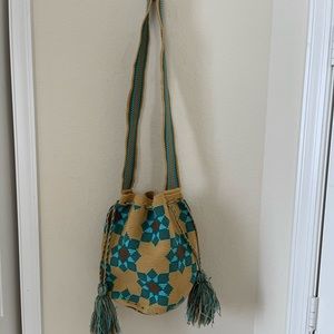 New Wayoo tan handmade bag